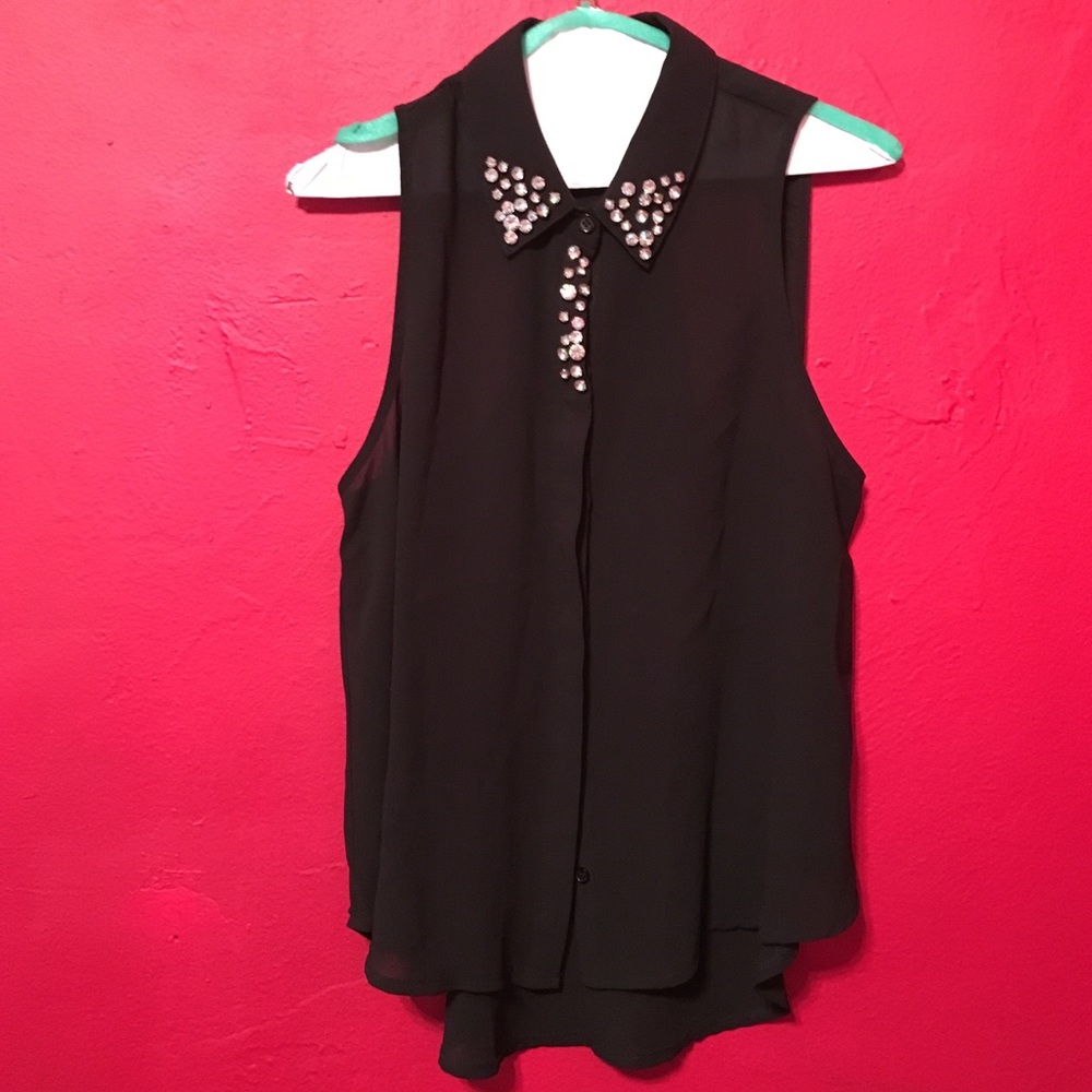 Sheer blouse