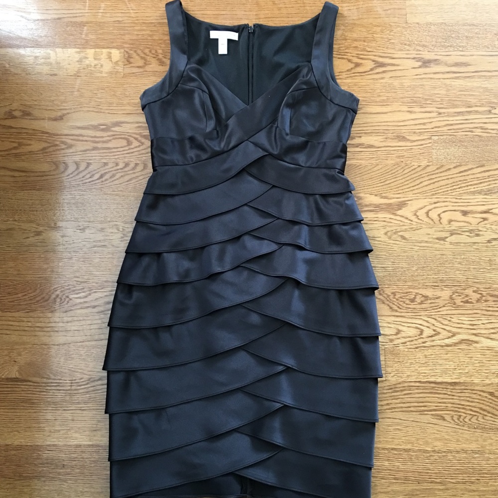 NWOT London times Tiered Dress 8P