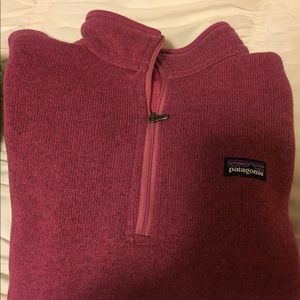 Patagonia Women's Better Sweater 1/4 zip fleece