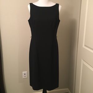 Ann Taylor Suit Sheath Dress - Navy Blue - Sz 10