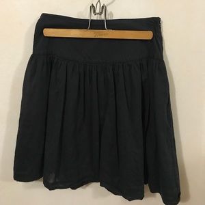 Casual Black Skirt
