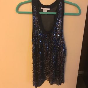 Sequin tank from Charlotte Russe. 💕😊