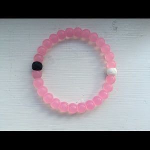 Light pink Lokai bracelet