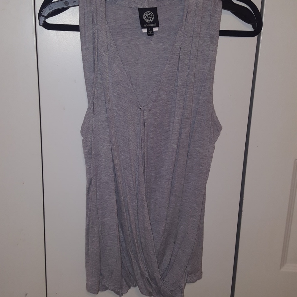 Bobeau faux wrap top