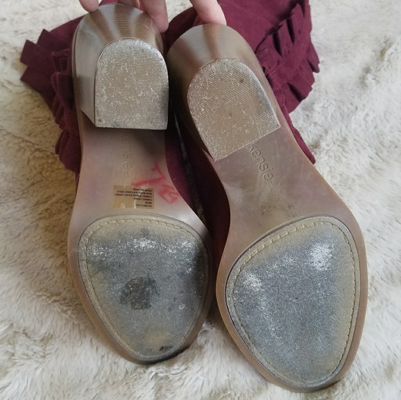 Kensie Girl Maylisa Ruffle Cowboy Cowgirl Boots - Picture 4 of 6