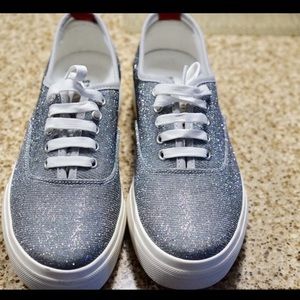 Steve Madden sliver creepers sneakers