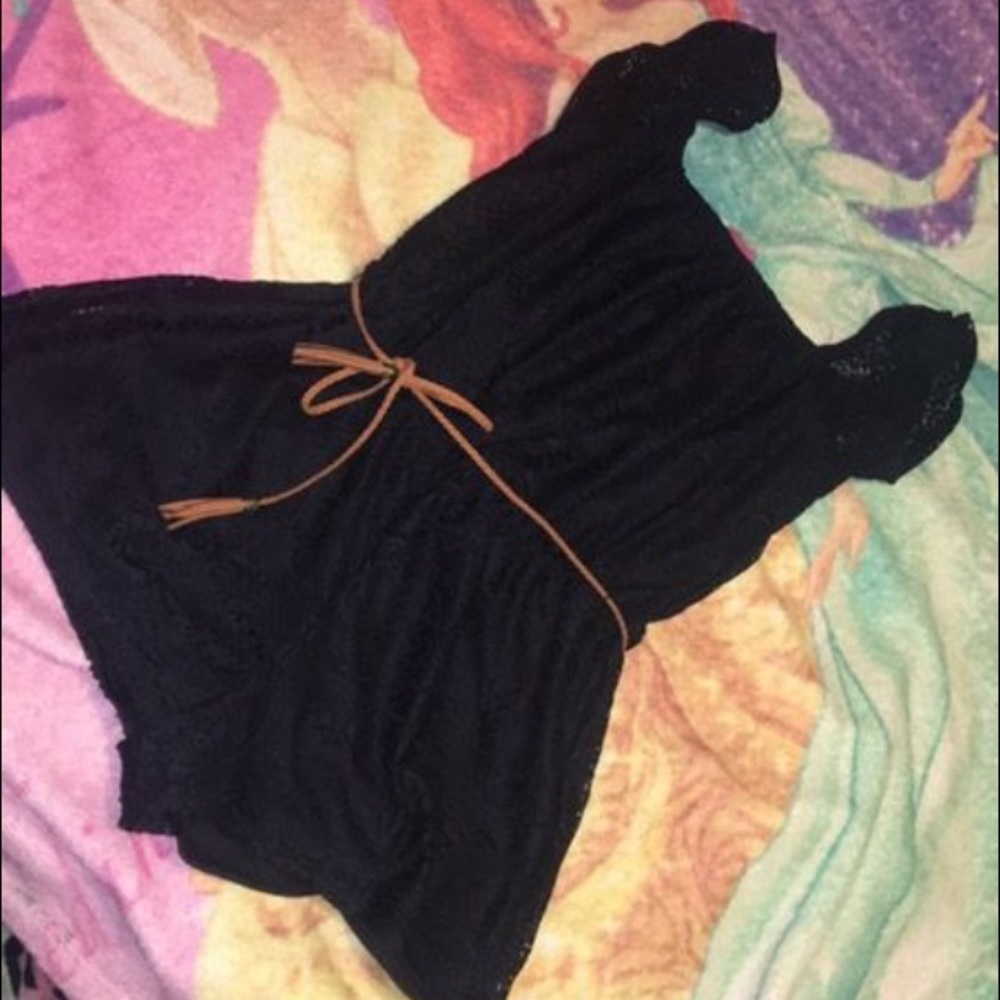 Off the shoulder jump suit