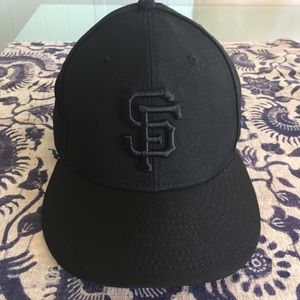 San Francisco Giants MLB Triple Black 59FIFTY Cap