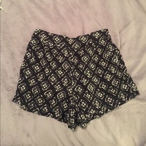 Black & white shorts for sale!
