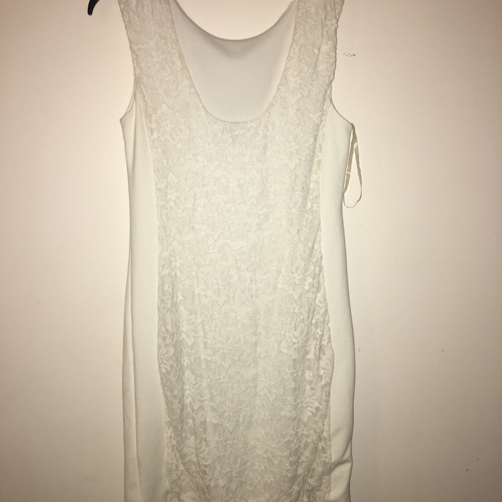 Apt 9 white dress