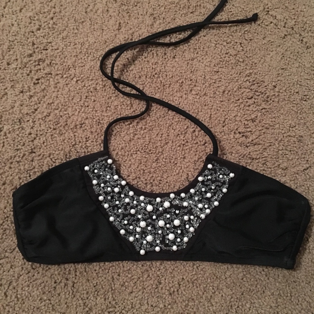 xhilaration beaded bikini top - Picture 1 of 3