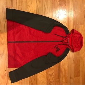 Adidas Team Issue Zip Up Fleece Hoodie