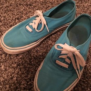 Bright Blue Vans
