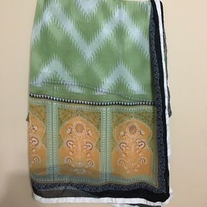 Beautiful stole dupatta scarf beach Coverup.