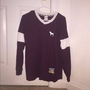 Pink Victoria's Secret xs varsity crew