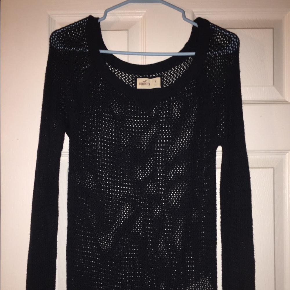 See through sweater