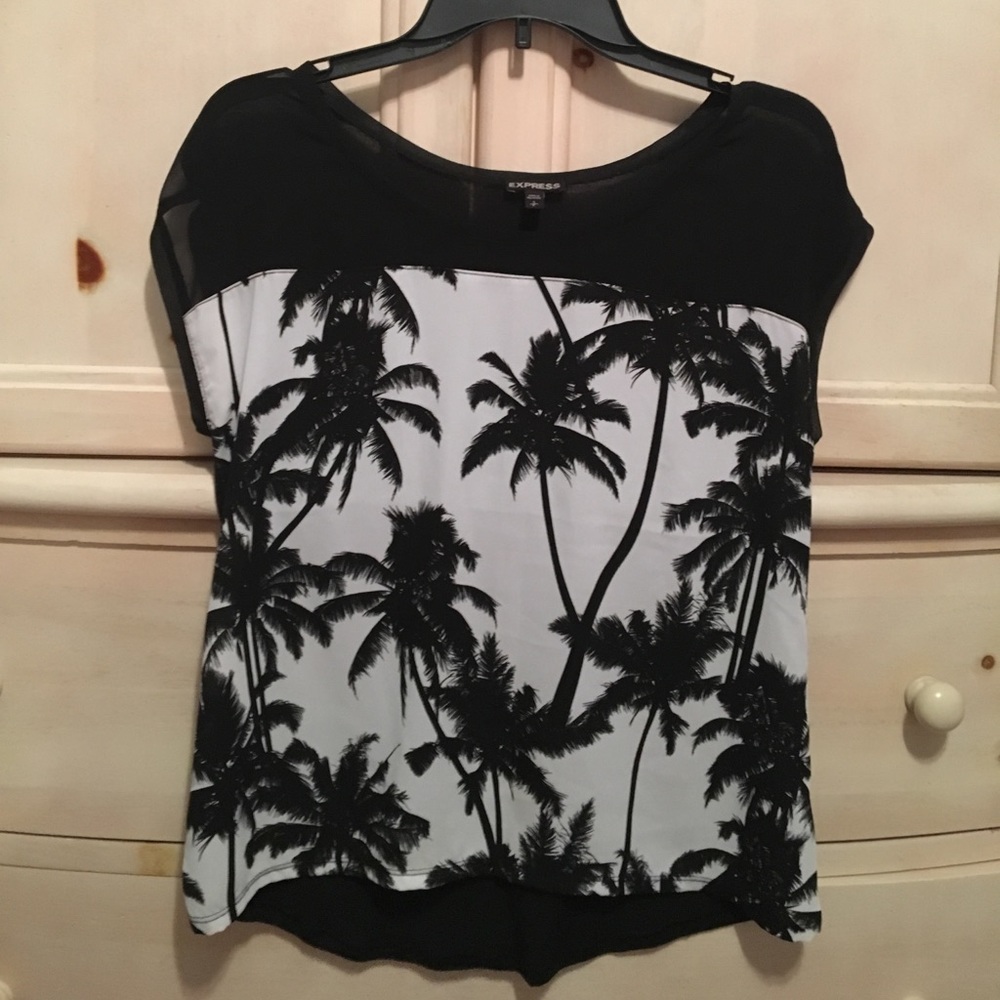 express palm tree shirt - Picture 1 of 2