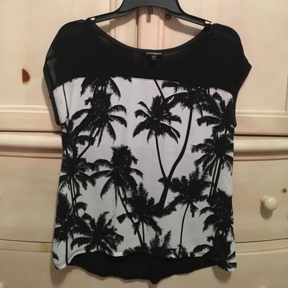 Express Tops - express palm tree shirt