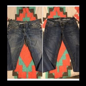 2 pair bundle of Vanity Tyler Jeans 27/33