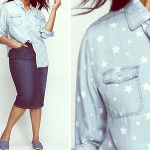 Long Sleeve Shirt with star print 🚫Sorry no holds