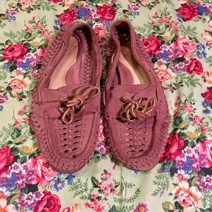 Frye moccasins size 8.5