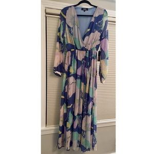 LuLu*s Floral Print Maxi Dress