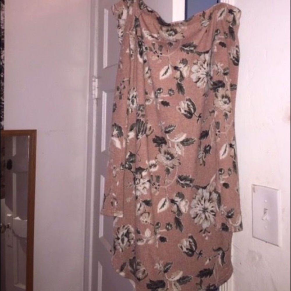 Off the shoulder dress