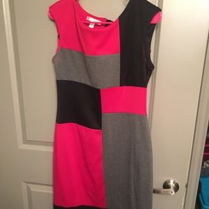 Geometric Shift Dress