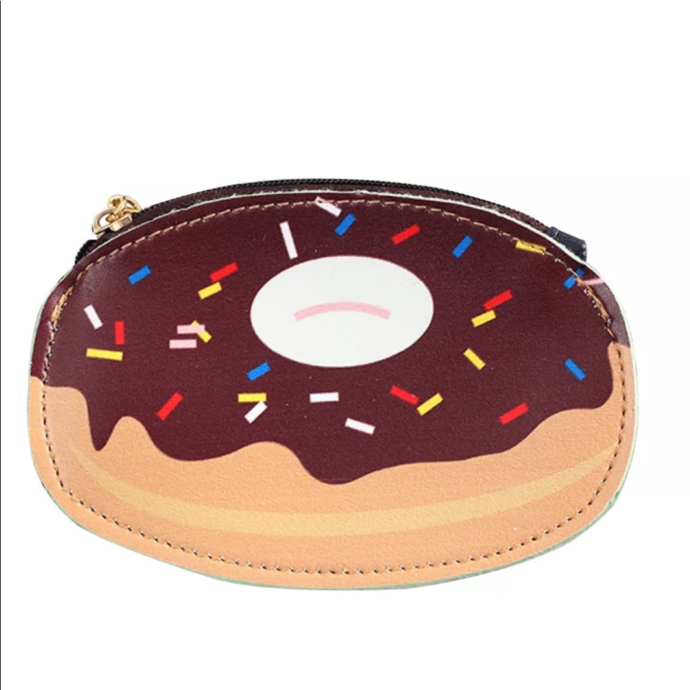  Doughnut Coin Purse Keychain / Bag Charm