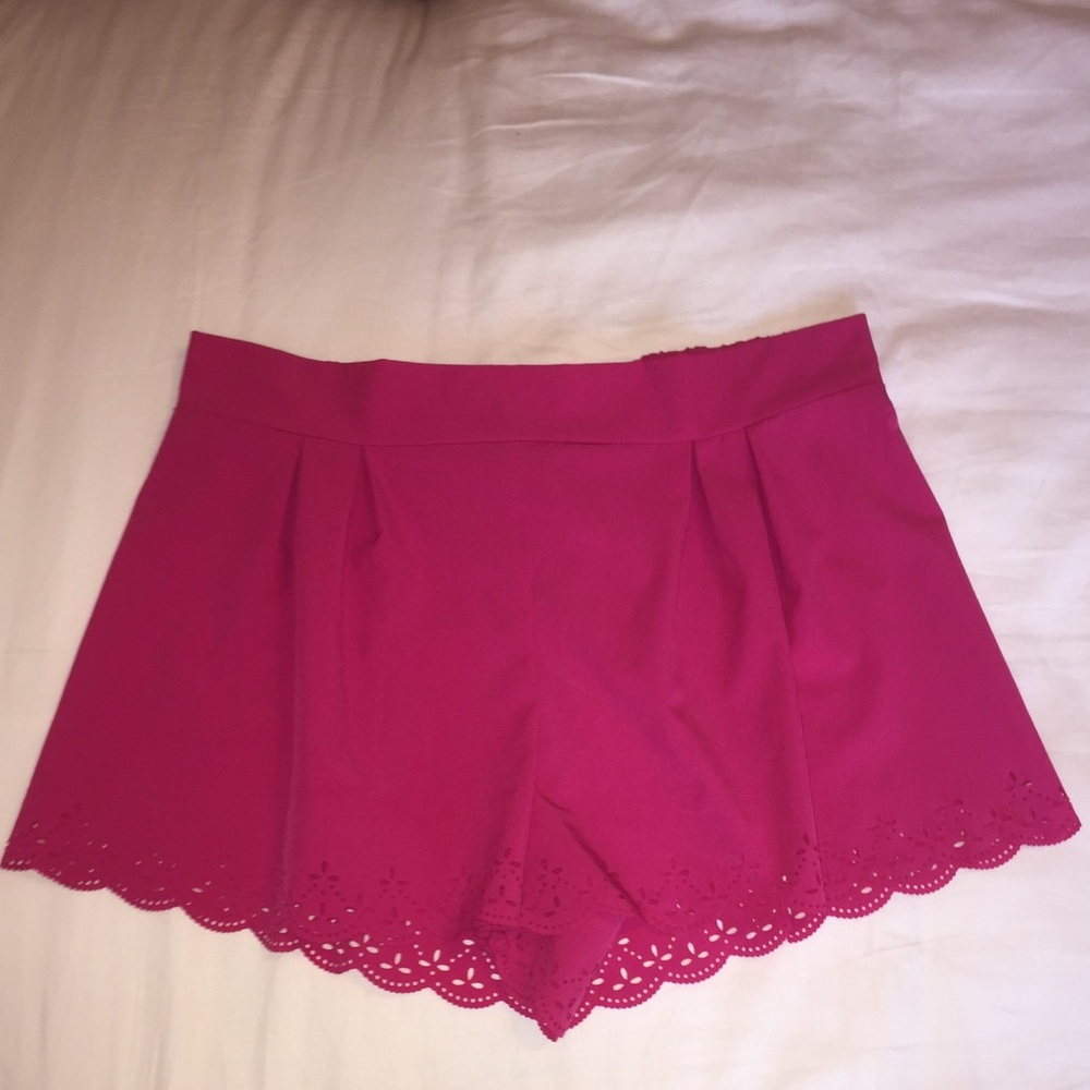 Pink shorts