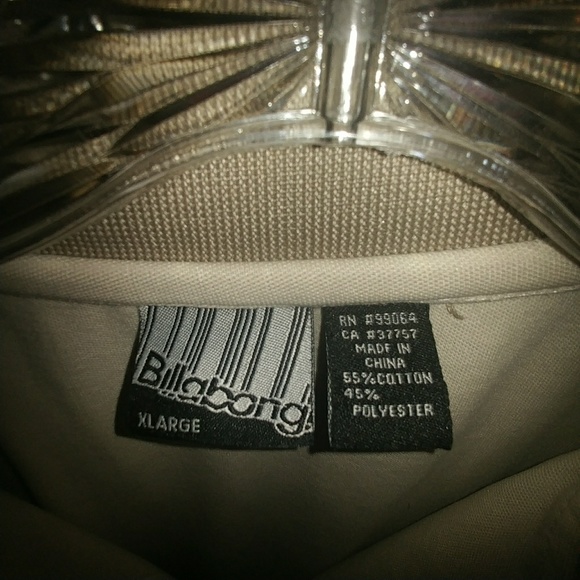 Like New Mens XL Billabong Full Zip Jacket - Picture 4 of 4