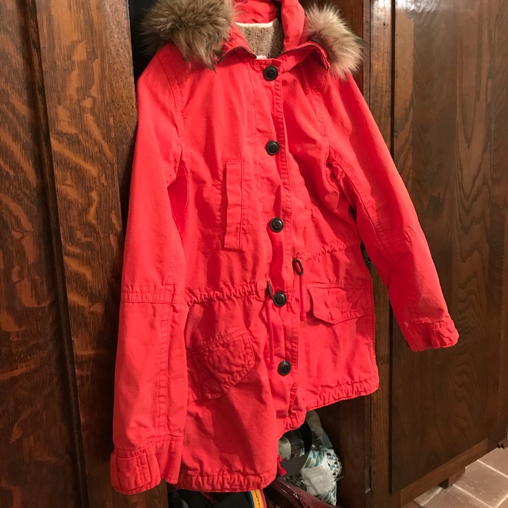 Coral Gap Lined Winter Coat