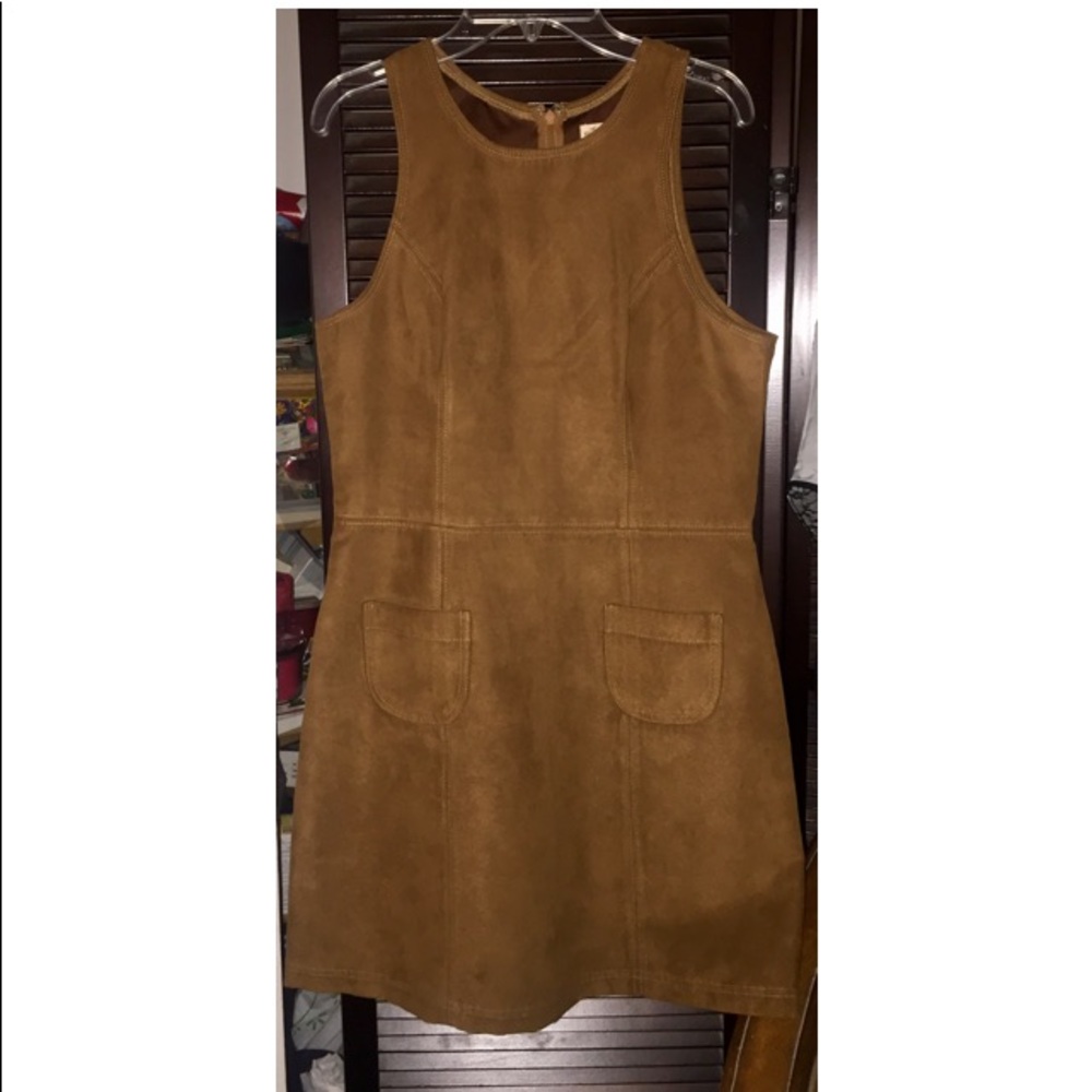 Faux Suede Hollister dress
