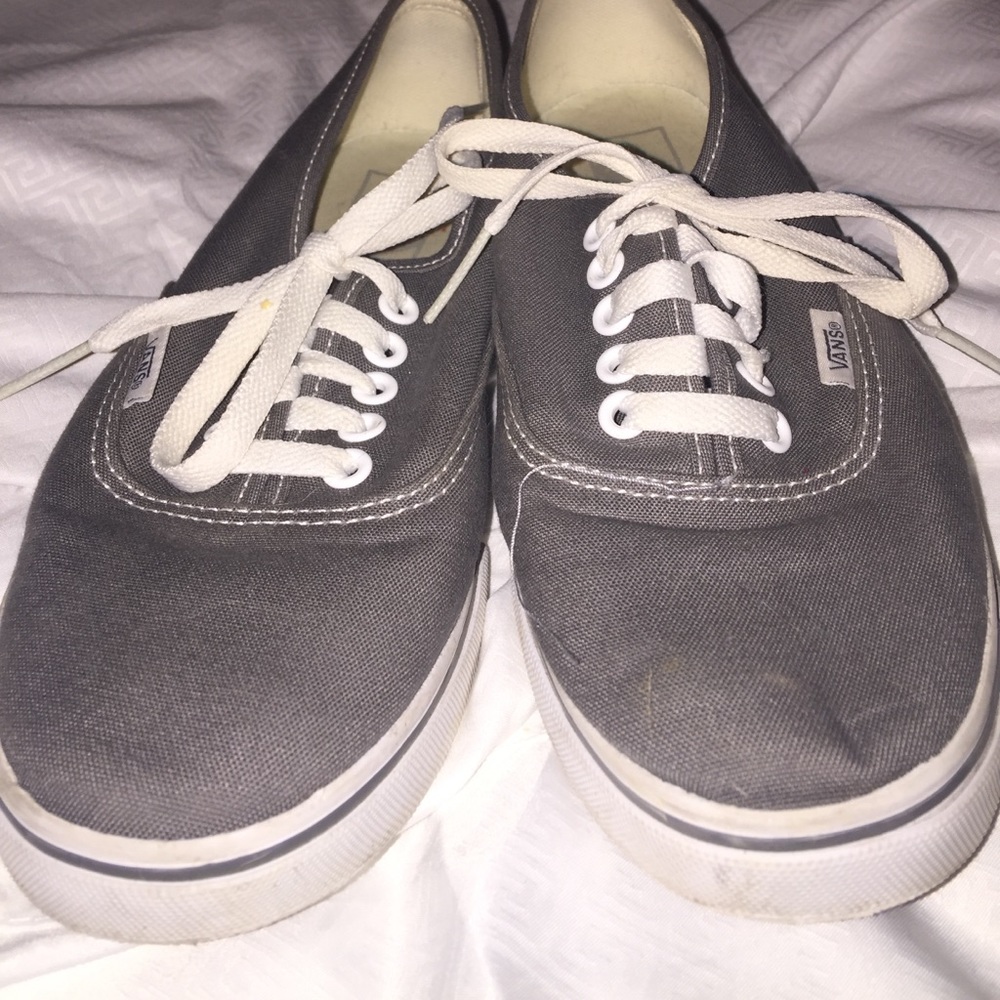 Grey Vans great condition