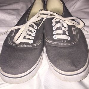 Grey Vans great condition