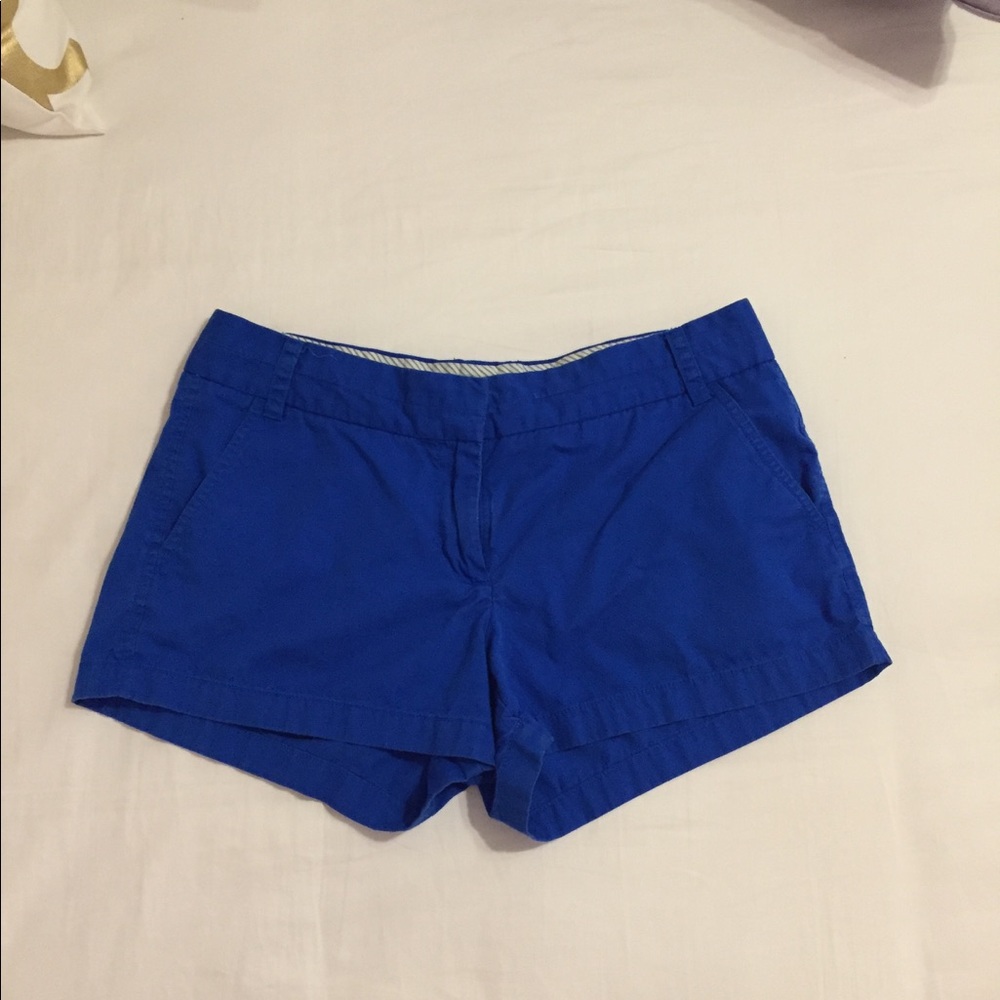 Royal blue J. Crew shorts