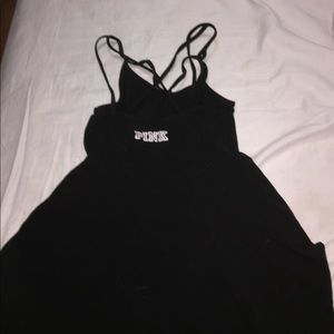 Black mini dress