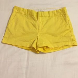 Yellow shorts