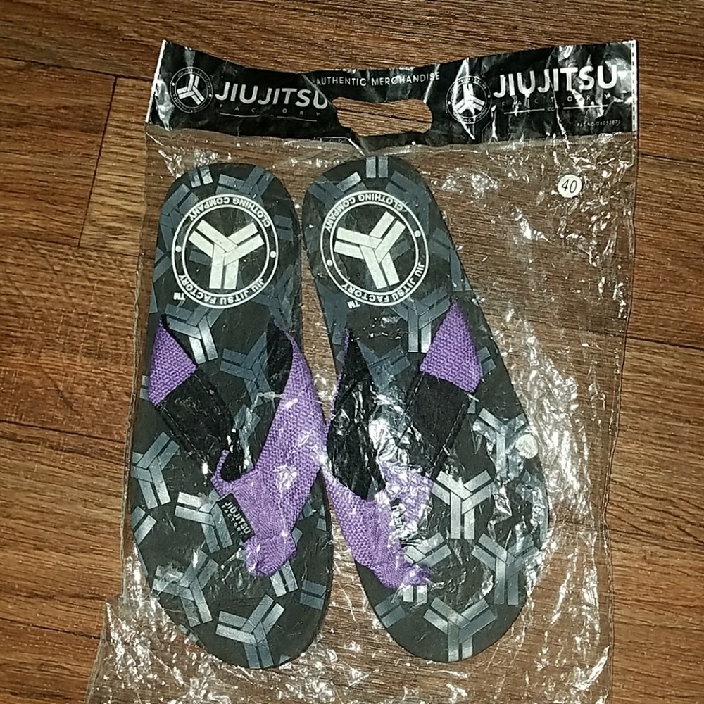 Jiu Jitsu Factory purple rank sandels