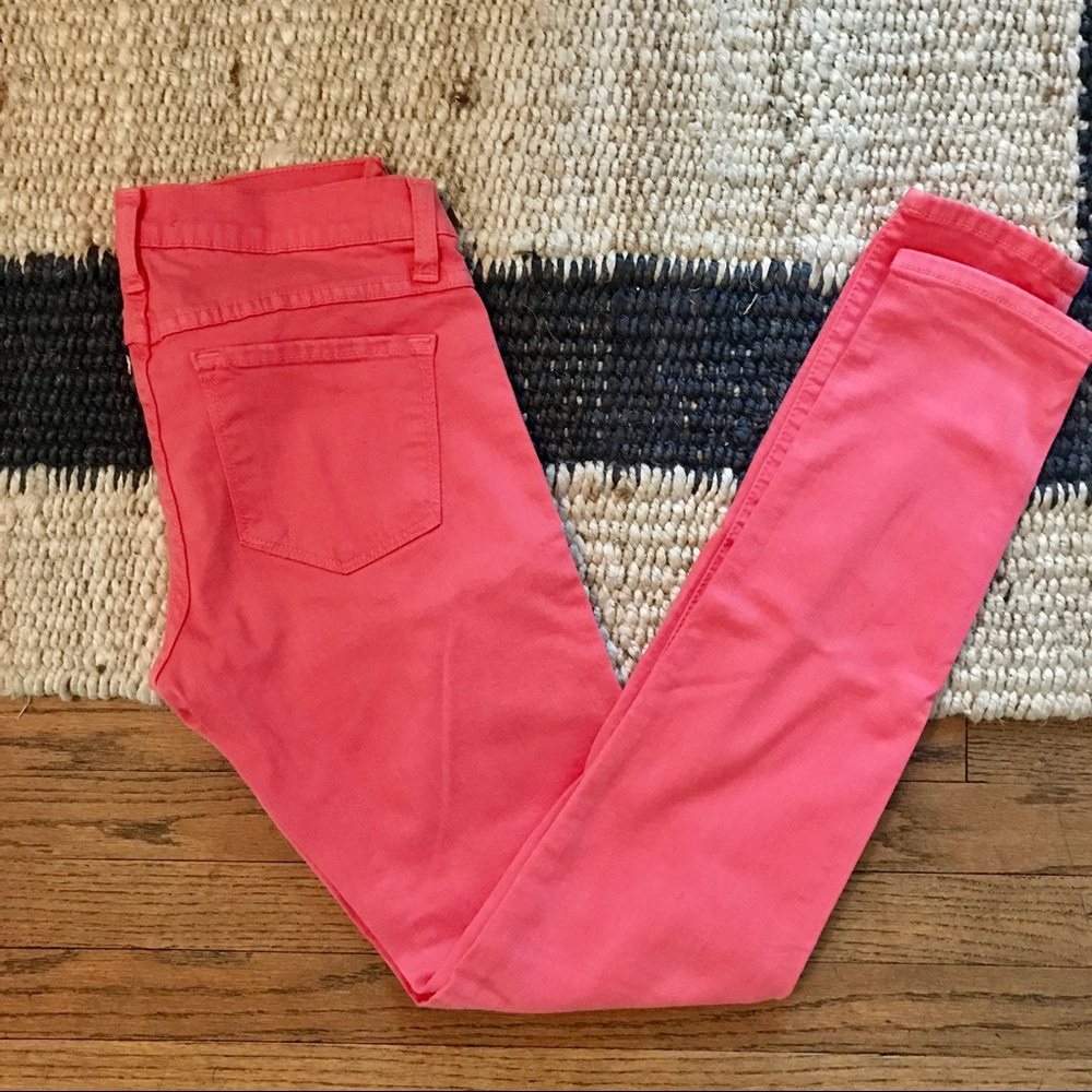 Flying Monkey | Skinny Jeans (Salmon/Coral)