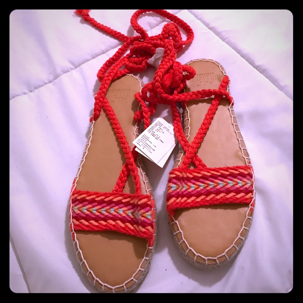 Brand new with tags Hollister espadrilles
