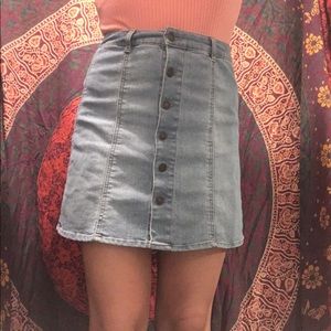 Jean skirt