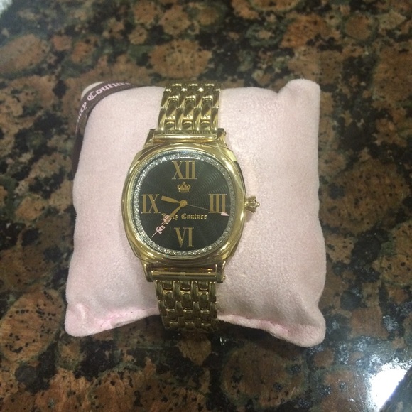 Authentic Juicy Couture Gold Watch