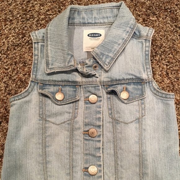 *3 piece bundle* Toddler Jean Vest & Two Dresses - Picture 2 of 2