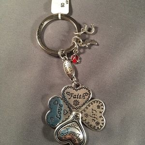 Brighton Lucky Clover Keychain