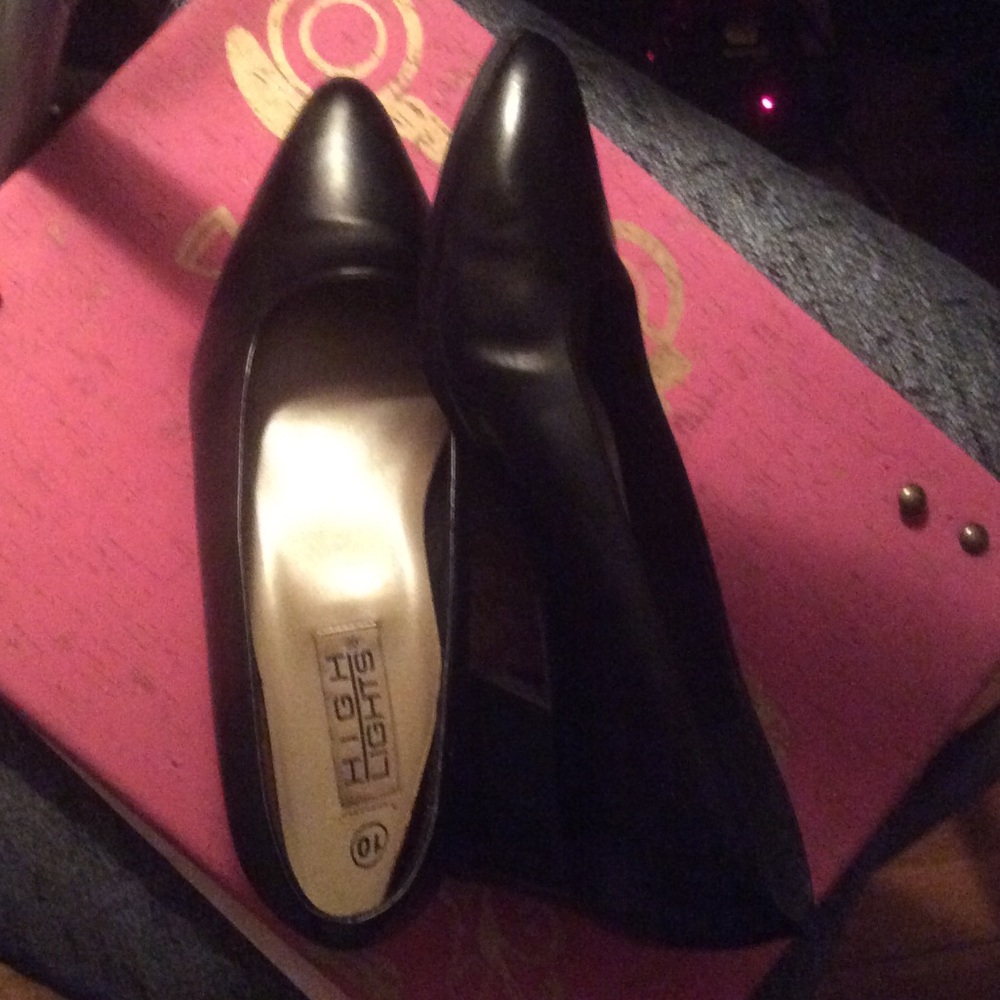 Black shoes