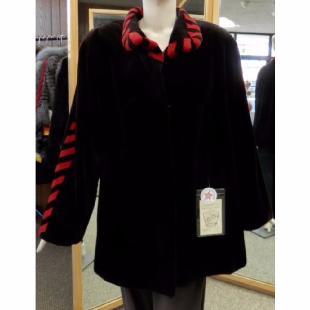 CLEARANCE! Sheared Mink Fur Jacket