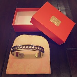 James Avery Sterling Silver Beaded Cuff Bracelet