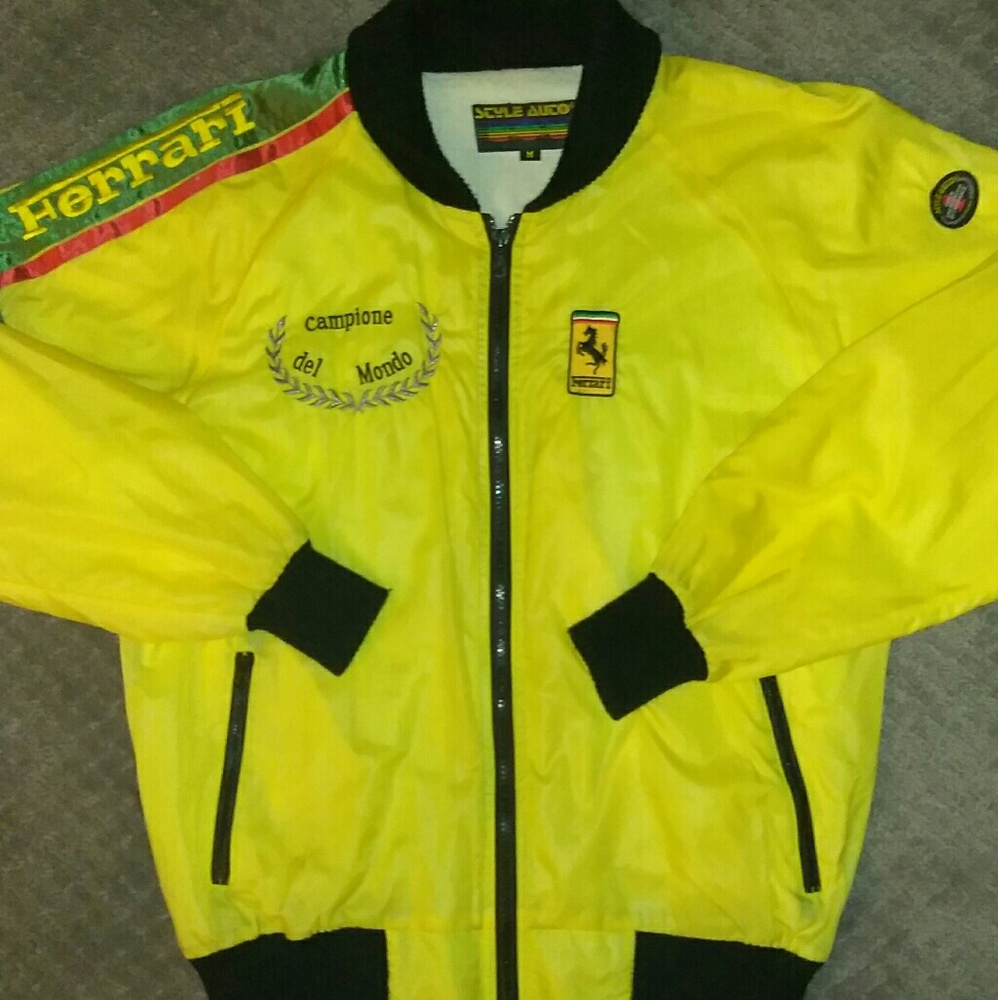 80s vintage 💯 Ferrari jacket