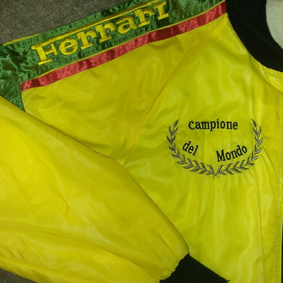80s vintage 💯 Ferrari jacket - Picture 2 of 6